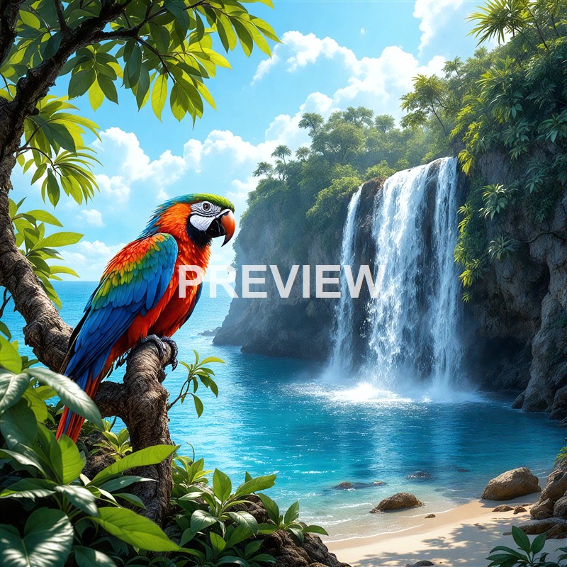 an-island-with-a-waterfall-and-two-rare-colorful-bird (54)_250320200141_Filename Text 2_01029_Filename Text 3_result